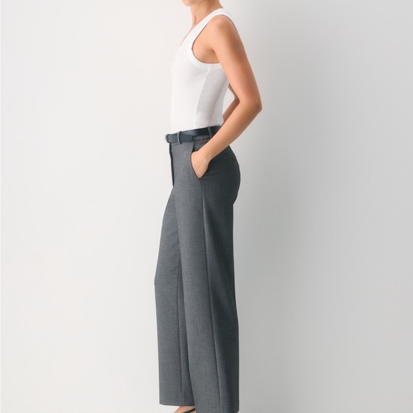 ARITZIA Babaton Agency Curve-Fit Pant - Heather Charcoal- size 0 - Picture 2 of 7